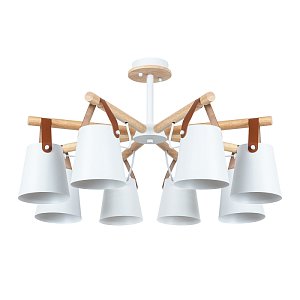 Люстра на штанге Arte Lamp Thomas A7032PL-8WH