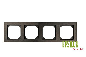Рамка четырехместная Liregus Epsilon 28-1204