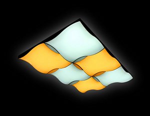 Накладная люстра Ambrella Light FP2356 WH 192W D720*480