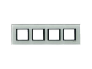 Рамка 4-постовая Schneider Electric Unica Class MGU68.008.7C3