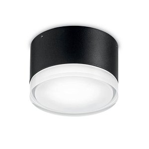 Уличный светильник Ideal Lux Urano PL1 Small Nero 169170