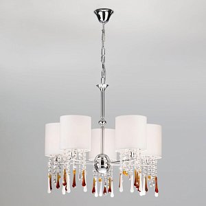 Подвесная люстра Bogates Glamour 300/5 Strotskis