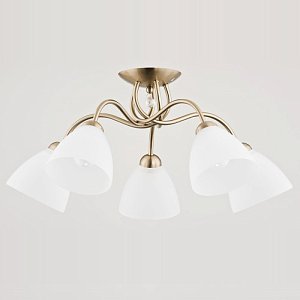 Потолочная люстра Alfa Amarillo Patyna 23755