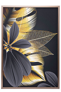 Холст Золотые листья-4 Garda Decor 89VOR-GOLDEN LEAVES-4