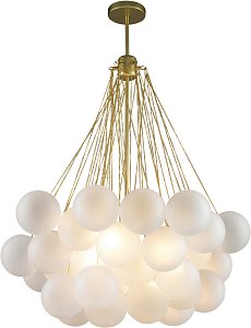 Подвесная люстра iLamp Globe 10099P/3-D800 GL-WH