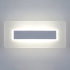 Настенный светодиодный светильник Eurosvet Square 40132/1 LED белый a040588