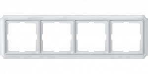 Рамка на 4 поста Schneider Electric Merten MTN483419