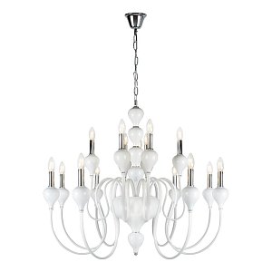 Подвесная люстра iLamp Lady 88003-10+5 WH