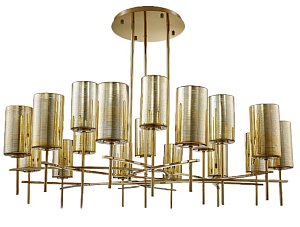 Подвесная люстра Newport 4329+9/C Gold М0060984