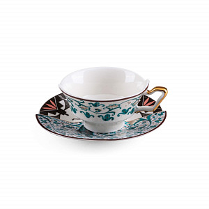 Блюдце с чашкой Aspero Seletti Hybrid 9173