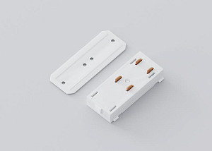 Прямой соединитель Luminotti Slimline L.200.2.WH