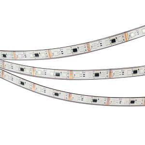 Светодиодная герметичная лента Arlight DMX-PS-B60-12mm 12V RGB-PX3 (14 W/m, IP67, 5060, 5m) 039605
