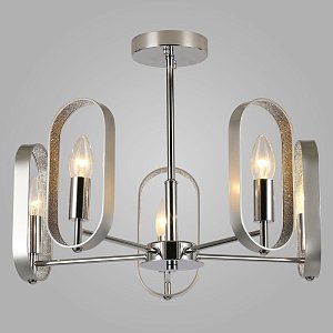 Потолочная люстра Eurosvet Maglia 60077/5 хром