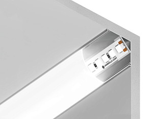 Алюминиевый угловой профиль Ambrella Light Alum Profile GP2100AL