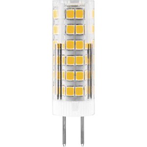 Лампа светодиодная Feron G4 7W 2700K Прямосторонняя Матовая LB-433 25863
