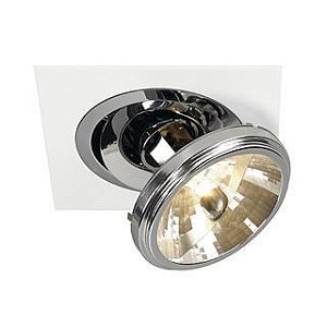 Встраиваемый спот SLV TWISTER QRB111 хром 112842