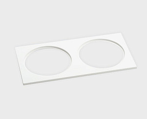 Двойная рамка Italline IT08-8038 white