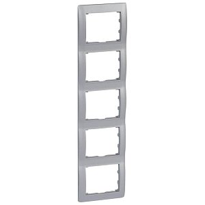 Рамка 5-постовая Legrand Galea Life алюминий 771309