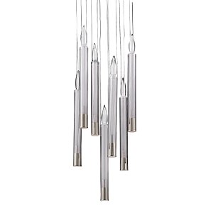 Подвесной светильник Delight Collection Candle P68094-7 chrome