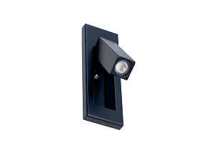 Встраиваемый спот Donolux Boston DL18436/F Black