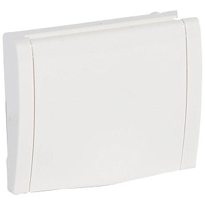 Лицевая панель Legrand Galea Life розетки 2К+З со шторками крышкой белая 777022