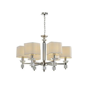 Подвесная люстра Lumien Hall Vivien LH1038/6H-NK-WT