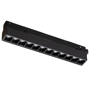 Трековый магнитный светильник Nowodvorski Focus Led Black 10644