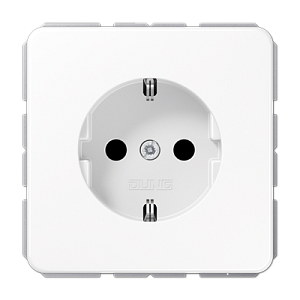 Розетка штепсельная Schuko Jung CD1520KIWW