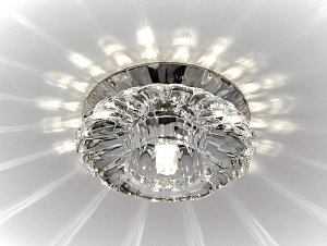 Встраиваемый светильник Ambrella Light D8180 CL/CH