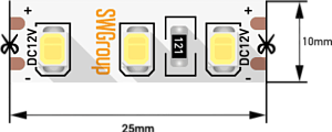 Светодиодная лента SWG SWG2120-12-12-NW 002314
